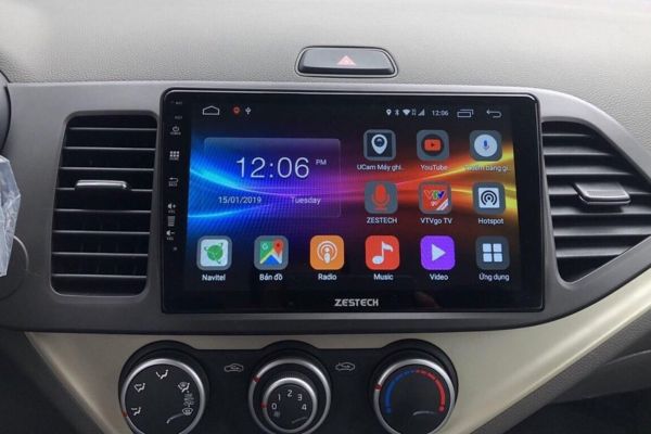 Giá thành lắp màn hình android cho ô tô