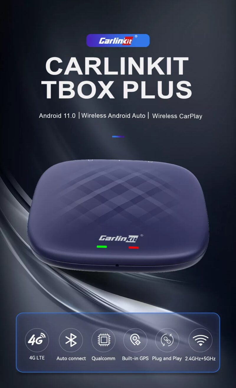 Android Box Carlinkit Tbox Plus QCM6125 Ram 8GB/128GB Chính Hãng