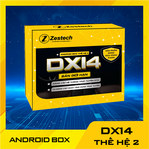 Android Box Ô tô Zestech DX14 Plus, Chip SM6225, Ram 8GB