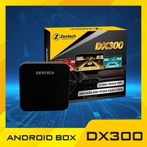 Android Box Ô tô Zestech DX300 Ram 4G Android 9