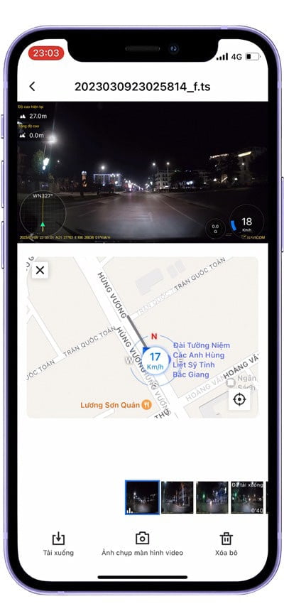 camera hành trình tích hợp wifi, gps giá rẻ