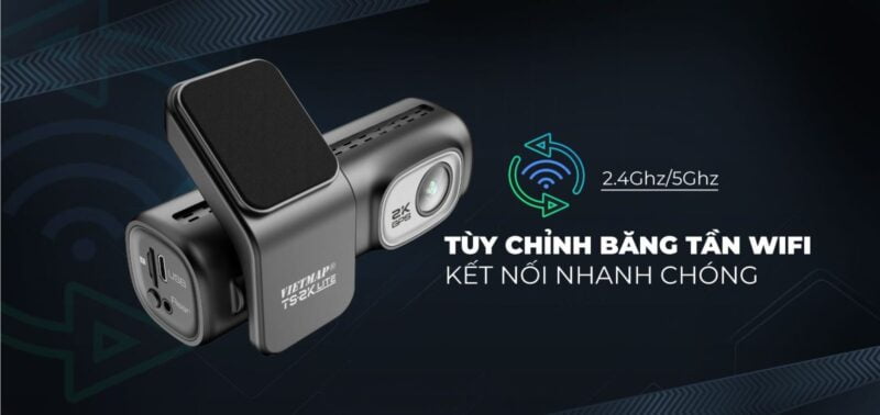 Camera Hành Trình Vietmap TS-2K Lite Ghi Hình Trước Sau