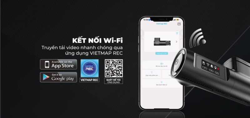 Camera Hành Trình Vietmap TS C9P Ghi Hình 2K