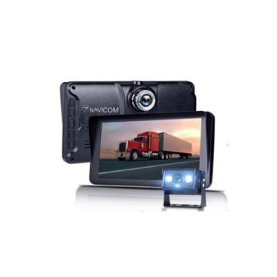 Camera hành trình xe tải Navicom GT7 2 mắt trước sau kèm camera lùi