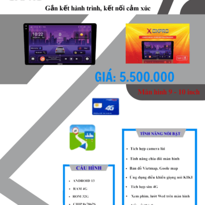 Màn Hình Android OXPRO X800 New