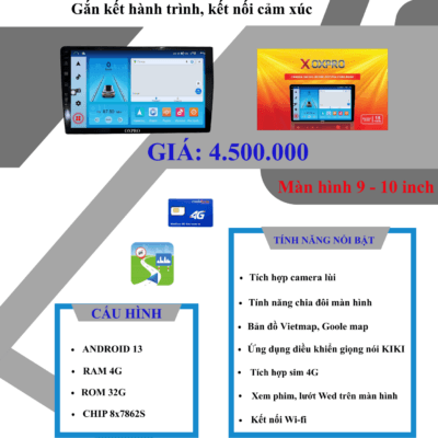 Màn Hình Android OXPRO X800 New