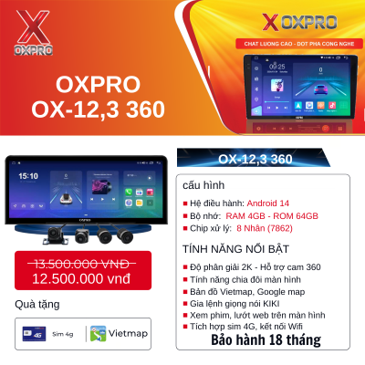 OXPRO OX-12,3 360